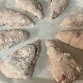 シュ−クリ−ム's cooksnap of when they made 冷凍いちごで☆いちごスコーン.