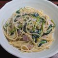 まやしゅうまま's cooksnap of when they made ほうれん草のクリームパスタ.