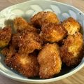 yoppi's cooksnap of when they made ポップコーンチキン.