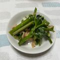 たべたべこ's cooksnap of when they made 新感覚おいしい！３分生ニラとツナのサラダ.