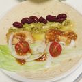 クックE662AA☆'s cooksnap of when they made チキンタコス★ソフトトルティーヤで！.