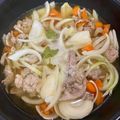 島子☆'s cooksnap of when they made スープのローリエ、ベイリーフは割ってね。.