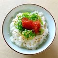 いなばっくす☆'s cooksnap of when they made 私の好きな明太子ごはん～(＊ˆ﹀ˆ＊)..