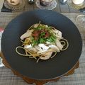 melmarilyn's cooksnap of when they made ☆梅と大葉のささみパスタ！冷製でも♪.