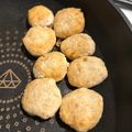 いぬわんわんわん's cooksnap of when they made 胸ひき肉で簡単ナゲット.