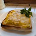 ダッフィーニーうに's cooksnap of when they made ハム卵もプラス♪コーンマヨトースト.