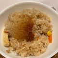 クック6U7INU☆'s cooksnap of when they made ツナときのこの炊き込みご飯.