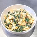 クックUR9L2V☆'s cooksnap of when they made ほうれん草とエビの卵ツナマヨサラダ.