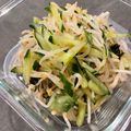 Faiza's cooksnap of when they made ウメぇ！もやしと塩昆布の簡単サラダ.