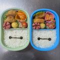 Chaaa_room's cooksnap of when they made 超簡単!!!!ベイマックスキャラ弁.