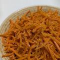 新妻あや's cooksnap of when they made ぷちぷち美味しい❤たらこにんじん.