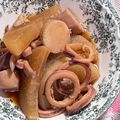 ErIkaC's cooksnap of when they made 里芋･大根･イカのこっくり煮.