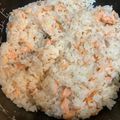 ☆ドキンちゃん☆”'s cooksnap of when they made 鮭バター醤油ごはん.