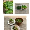 horseland's cooksnap of when they made ほうれん草、茎と葉と分けて保存.