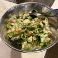 remifa's cooksnap of when they made セブン風・オクラとなめこのねばねばサラダ.
