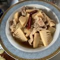 クックX9QRAV☆'s cooksnap of when they made たけのこと豚バラの炒め煮.