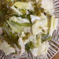 手抜きクック's cooksnap of when they made 鶏むねキャベツのレンジ蒸しレモン葱塩だれ.
