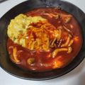花音's cooksnap of when they made きのこデミグラスソースオムライス.