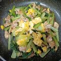 まん丸みかリン's cooksnap of when they made 豚肉&卵&小松菜のオイスター炒め♪.