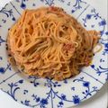 キッチン•ドレミ☆'s cooksnap of when they made 濃厚♪トマトクリームチーズパスタ☆.