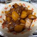 クックAA2DDO☆'s cooksnap of when they made 簡単美味じゃがいもと玉ねぎの甘辛バター煮.