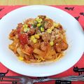 カリーナ's cooksnap of when they made プチトマトとコーンの可愛いスパゲティ♡.