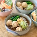 runa10's cooksnap of when they made ふわふわ鶏団子そば.