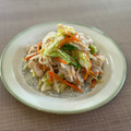 たべものにっき　tabemono's cooksnap of when they made ☆冷蔵庫の残り物で作る！簡単野菜炒め☆.