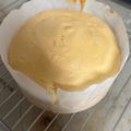 momo10300's cooksnap of when they made 子供と作る☆スポンジケーキ☆別立て.
