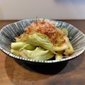 まめたん's cooksnap of when they made レンジで簡単！焼かなくても焼きナス〜.