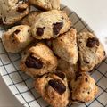 クックF8FASL☆'s cooksnap of when they made スタバ風チョコスコーン☆簡単少量レシピ.