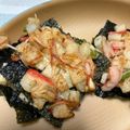 たべたべこ's cooksnap of when they made カニカマと長芋のほくほくパリッ♡磯辺揚げ.