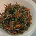 うふふ's cooksnap of when they made にんじんの葉とちりめんじゃこのふりかけ.
