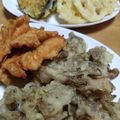 みなあゆママ's cooksnap of when they made 舞茸の天ぷら.