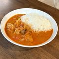 プチシュ's cooksnap of when they made 目黒蓮のバターチキンカレー.