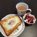ほか弁ママ's cooksnap of when they made m極上ラピュタパン(目玉焼きトースト).