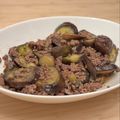 クックZ96ZEQ☆'s cooksnap of when they made 簡単♪なすと挽肉の生姜焼き.