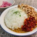 島子☆'s cooksnap of when they made カレーやハヤシのご飯はまん丸が可愛い.