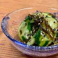島子☆'s cooksnap of when they made 簡単！胡瓜とごま昆布ふりかけのお漬物。.