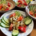 そろそろねんね's cooksnap of when they made 【リメイク】生姜焼♪てりマヨおかずサラダ.