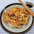 在宅勤務のおじさん's cooksnap of when they made シーフードミックスでかき揚げ丼.