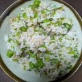 みちばたの花's cooksnap of when they made セリご飯(混ぜるだけで美味しい♪).