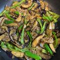 ぶりぶりっぢ's cooksnap of when they made なすとピーマンの甘辛きんぴら【作り置き】.