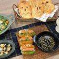 たべものにっき　tabemono's cooksnap of when they made 夫作☆アヒージョイメージでつけパン.