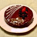 ha☆ya's cooksnap of when they made チョコレートケーキ♬　グラサージュ.