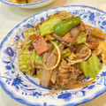 〜みみ〜's cooksnap of when they made 豚の味噌みりん漬け焼きの♪肉野菜炒め🤩🍚.