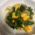 あきひよ12's cooksnap of when they made 中華風☆春雨とニラ玉炒め.