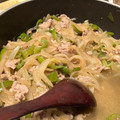 もだえもん's cooksnap of when they made 新玉ネギと薄切り豚肉で簡単生姜焼き.