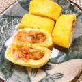 サンディサンディ's cooksnap of when they made キムチの卵焼き.