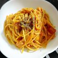 もんずん's cooksnap of when they made 簡単*お店の本格トマトクリームパスタ.